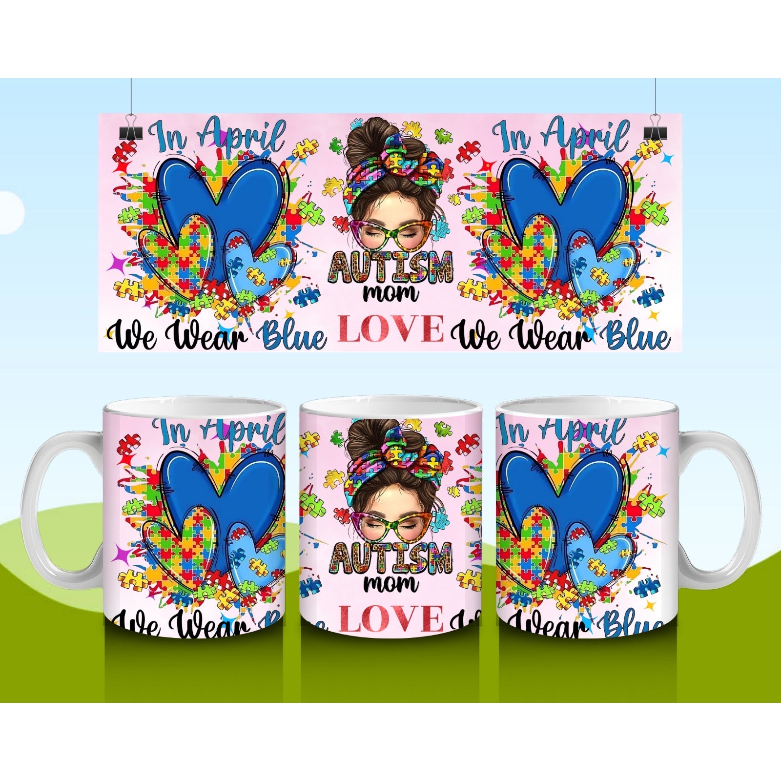 Autism 11oz Mugs