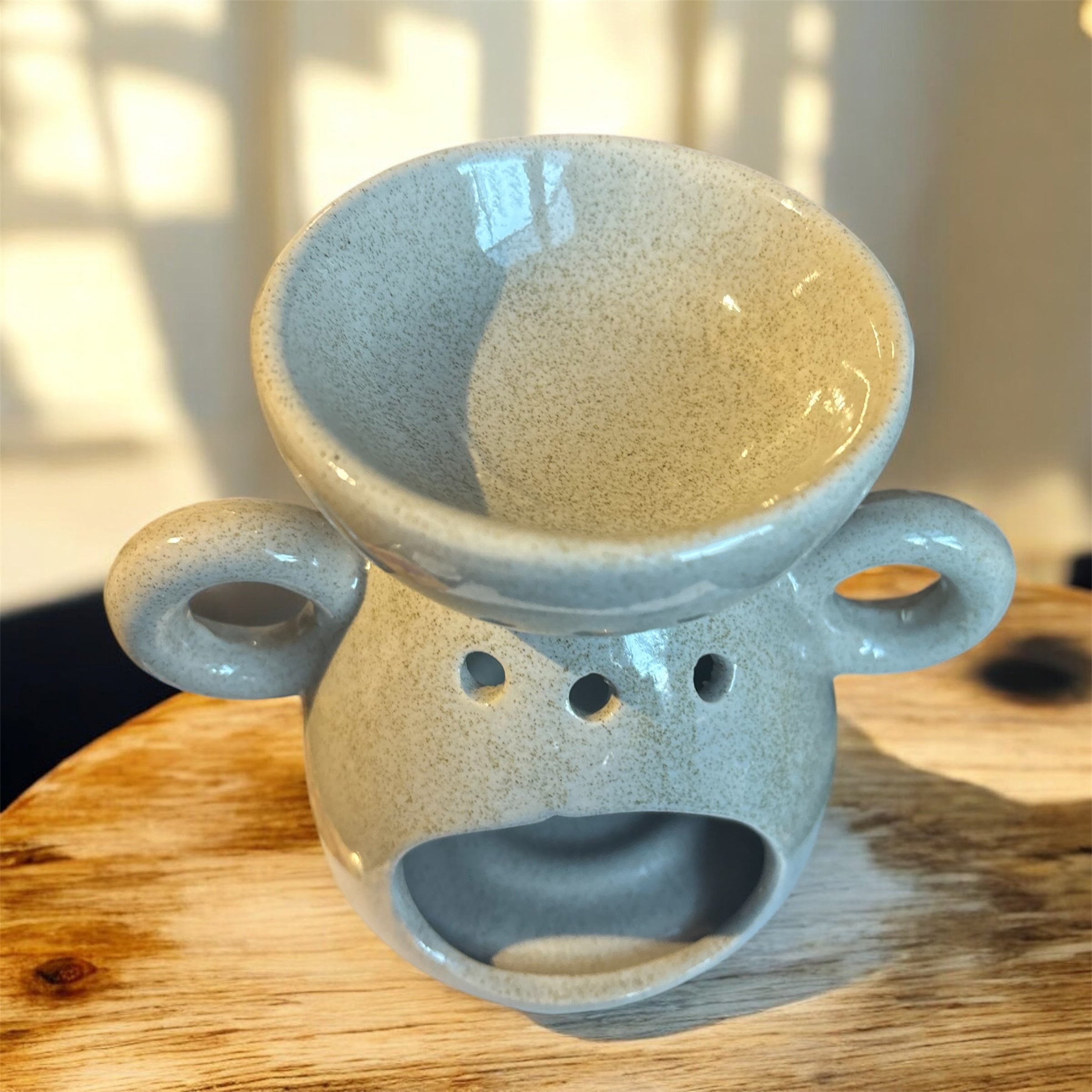 Antique Stone Glaze Wax Melt Burner