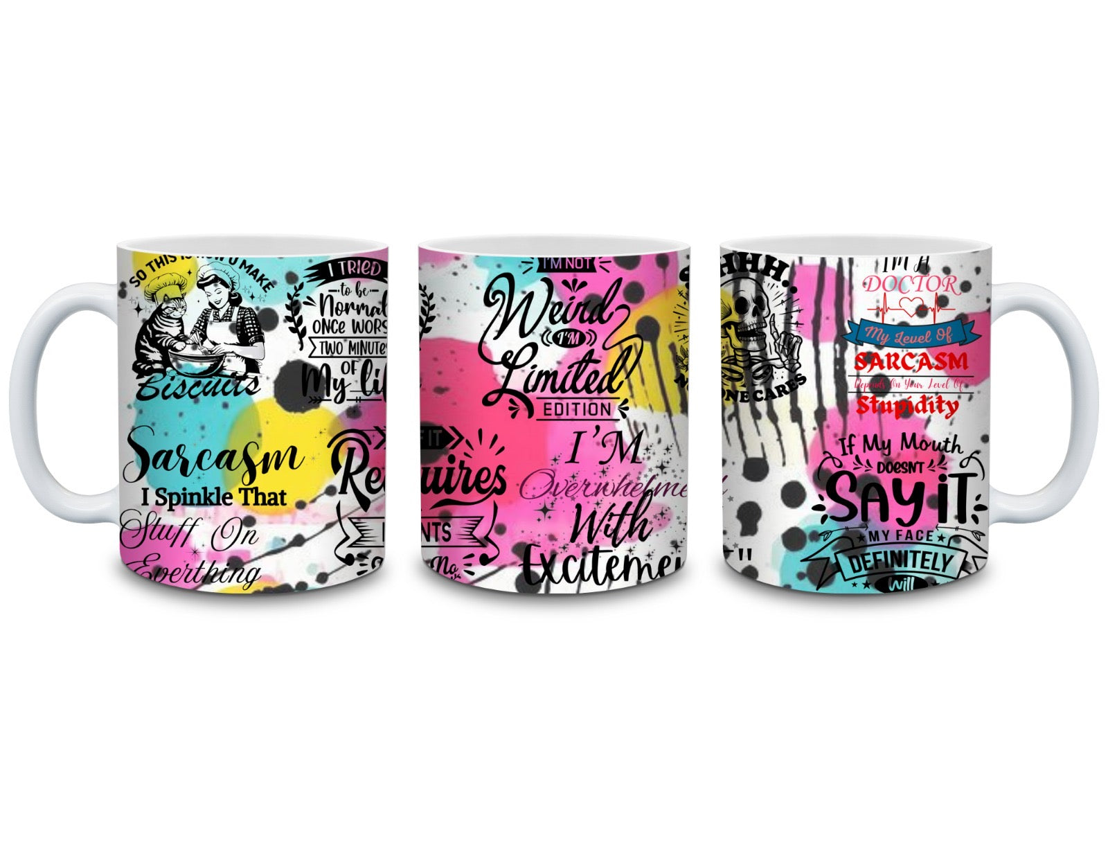 Sarcasm & Rude 11oz Mugs