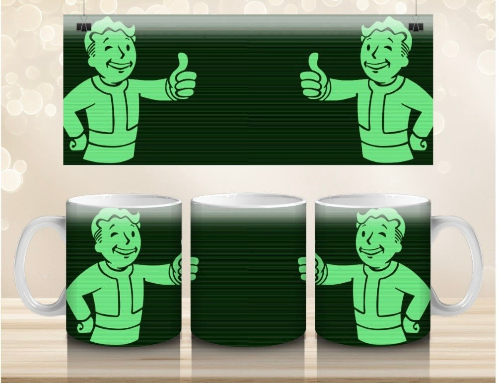 Fallout Shelter Mug Sips