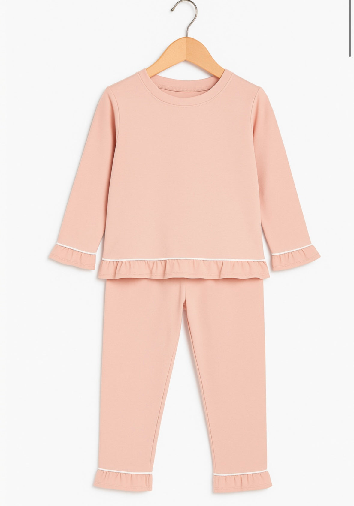 Girls Frill Birthday PJs