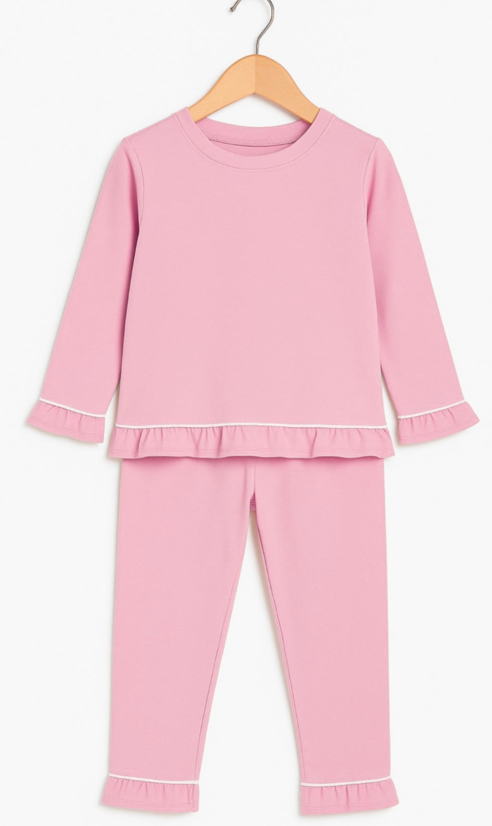 Girls Frill Birthday PJs