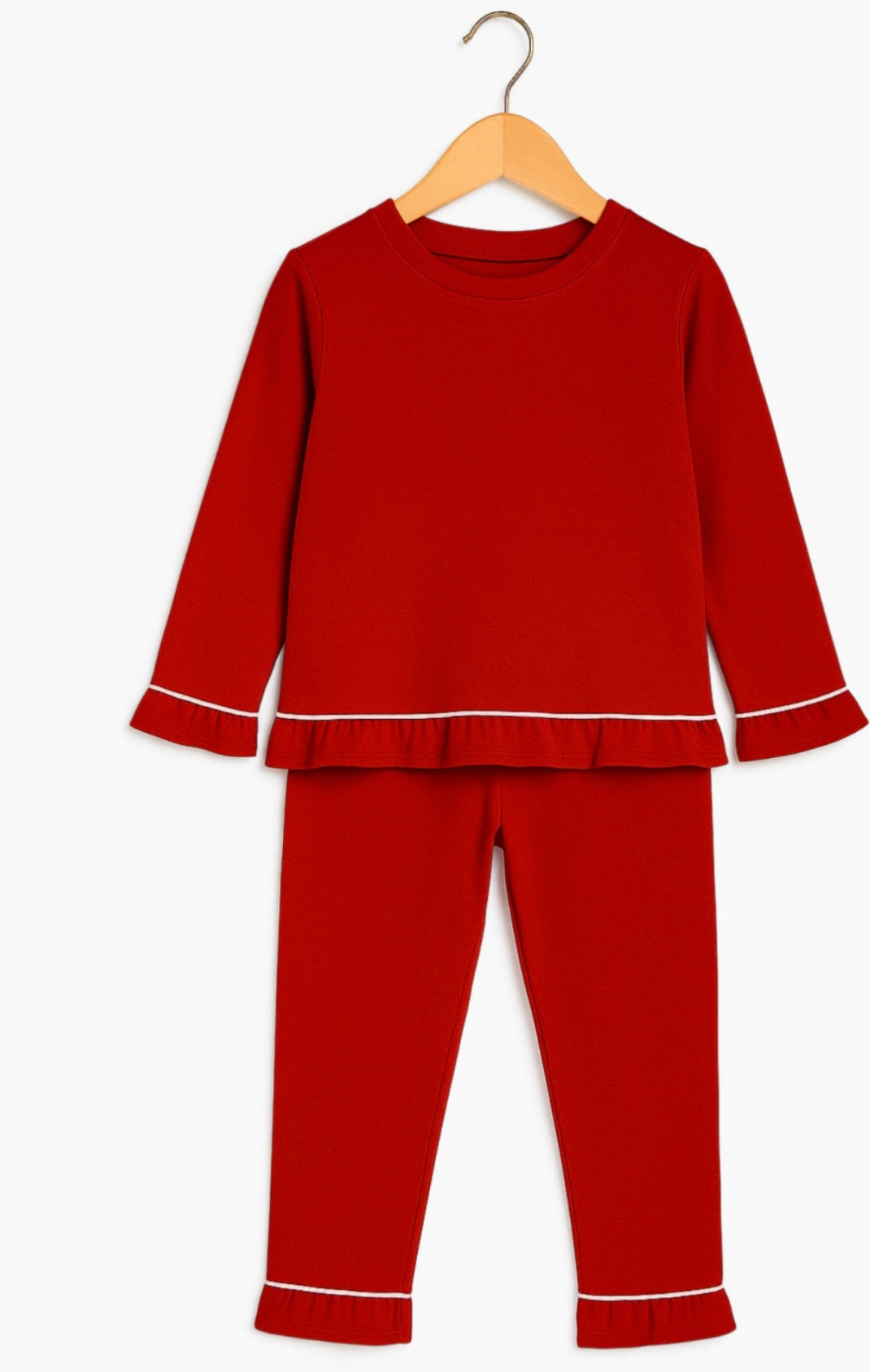 Girls Frill Birthday PJs